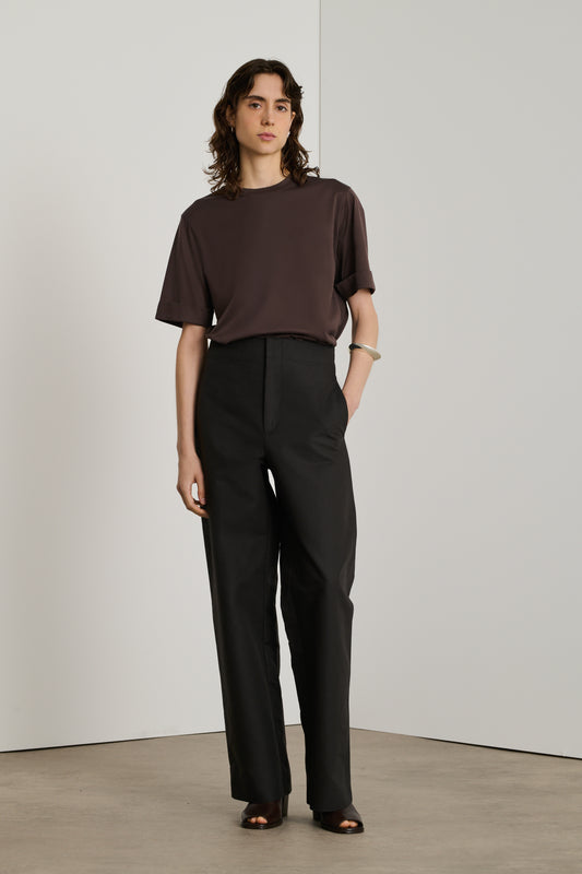 Pantalon Blair - Charbon - Coton - Femme