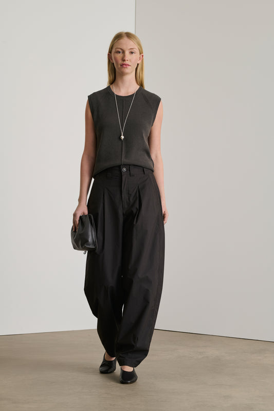 Pantalon Timon - Figue - Coton - Femme