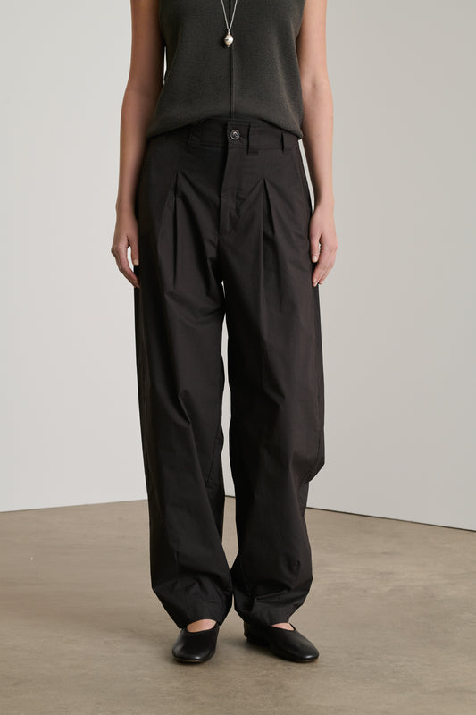 Pantalon Timon - Figue - Coton - Femme