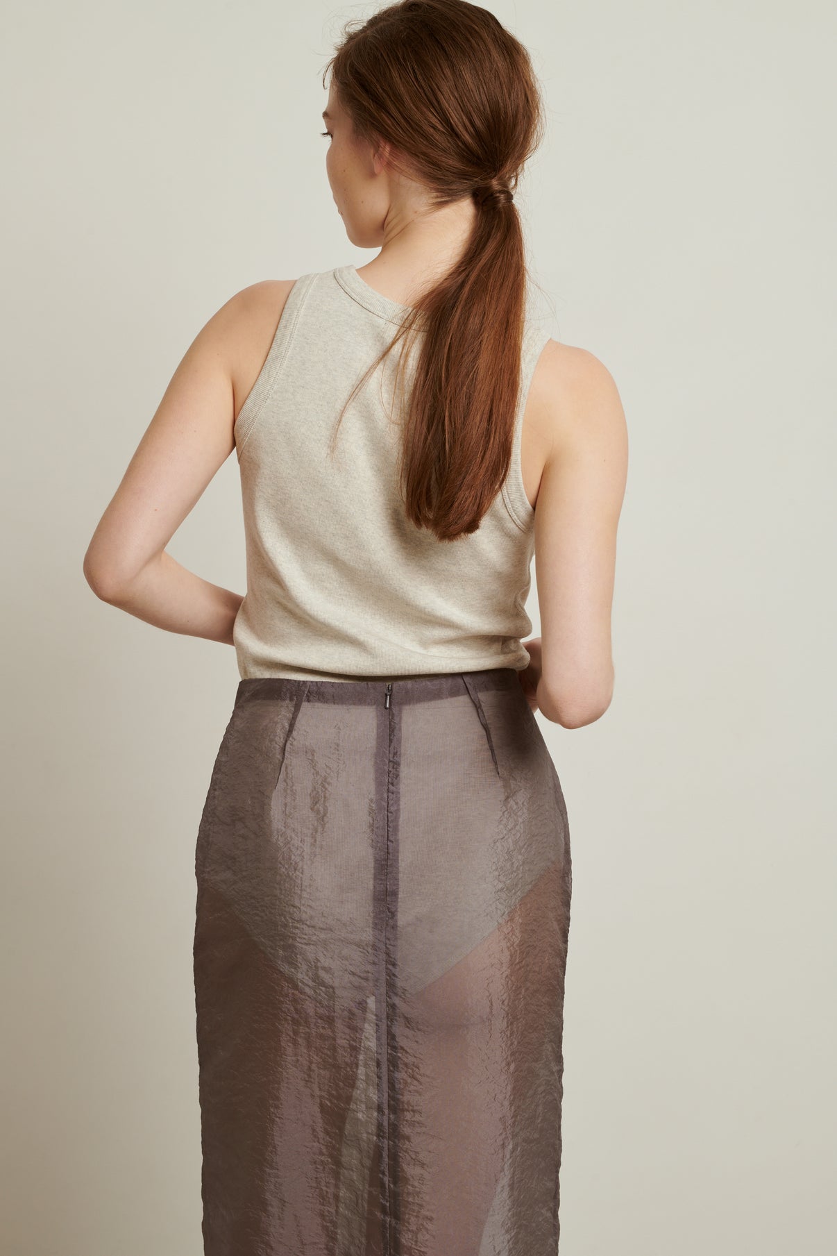 ROXANA NAVY SKIRT vue 4