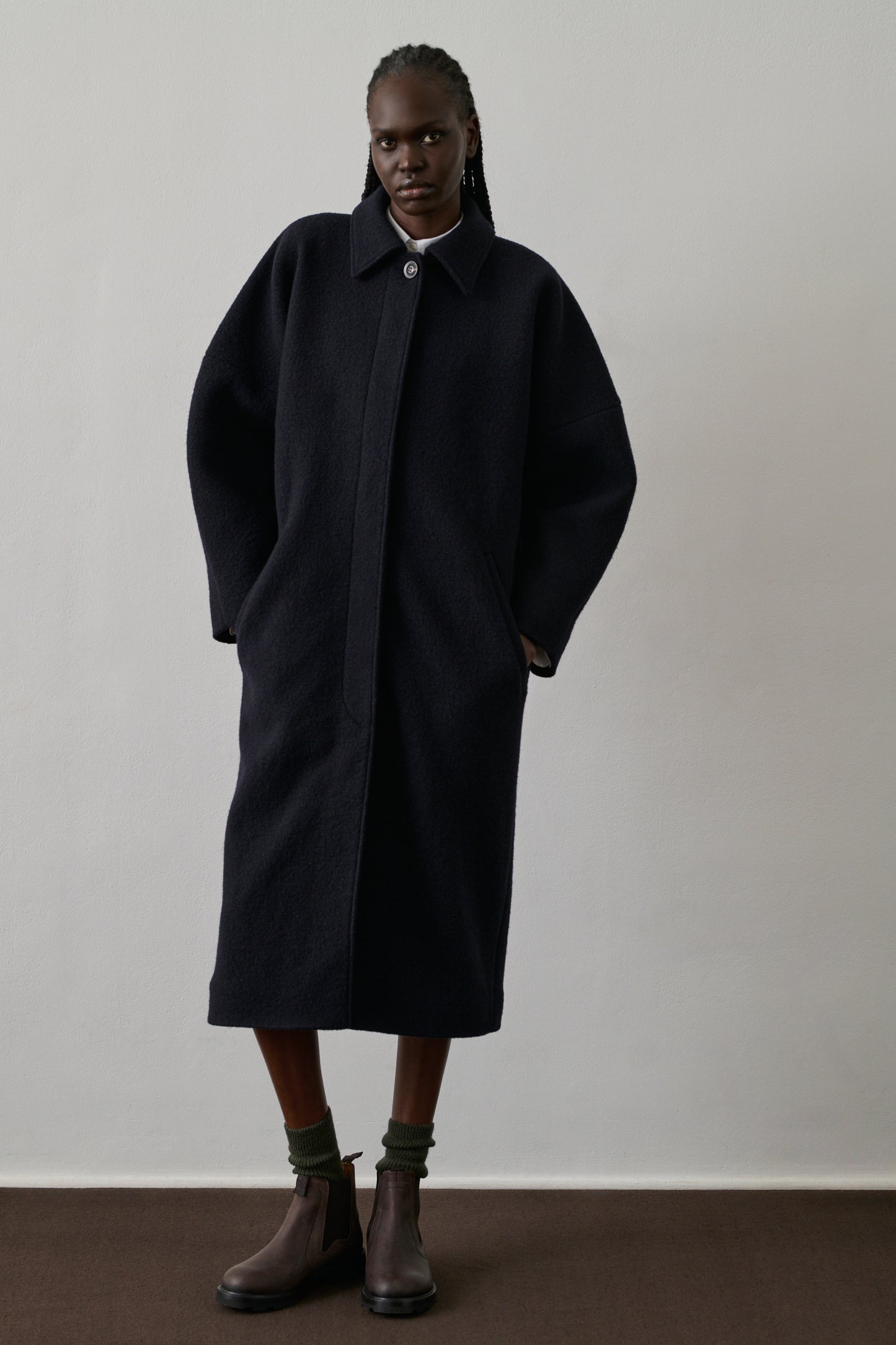 Bottines Fog - Marron Foncé - Cuir - Femme