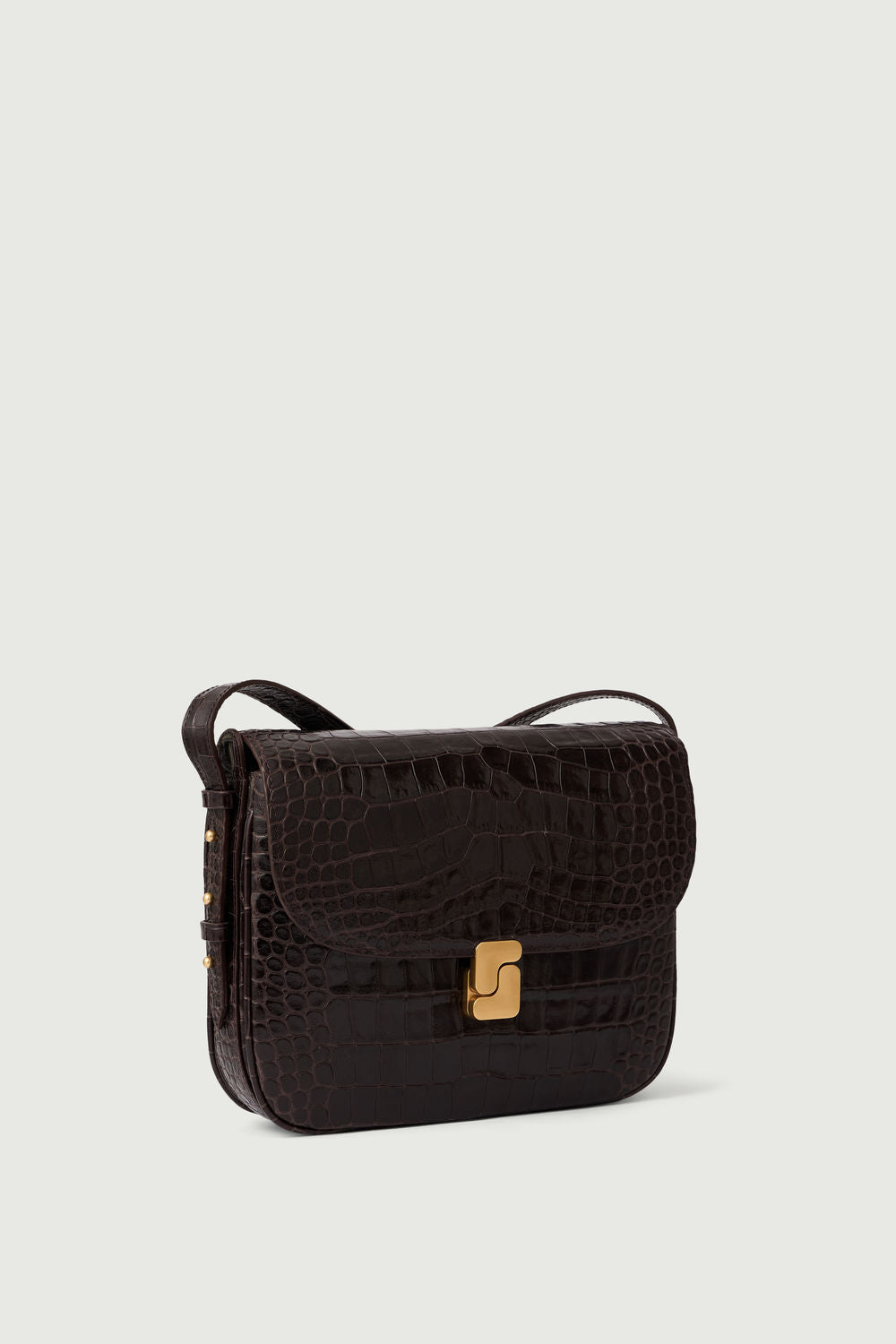 Sac Bellissima Maxi - Marron Foncé - Cuir - Femme vue 3